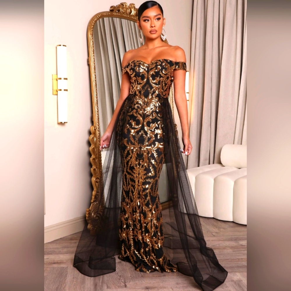 Sequence formal maxi dress